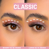 Classic cluster long 12, 14, 16mm 45 pack